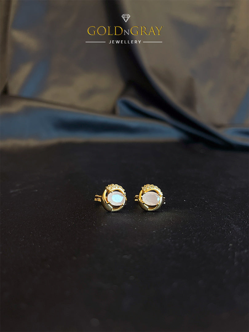 Multicolor Timeless Classic Gemstone Stud Earrings